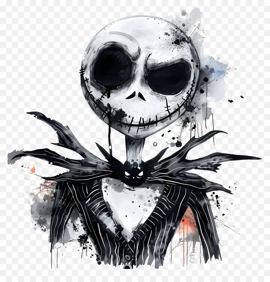 Jack Skellington，Kerangka PNG