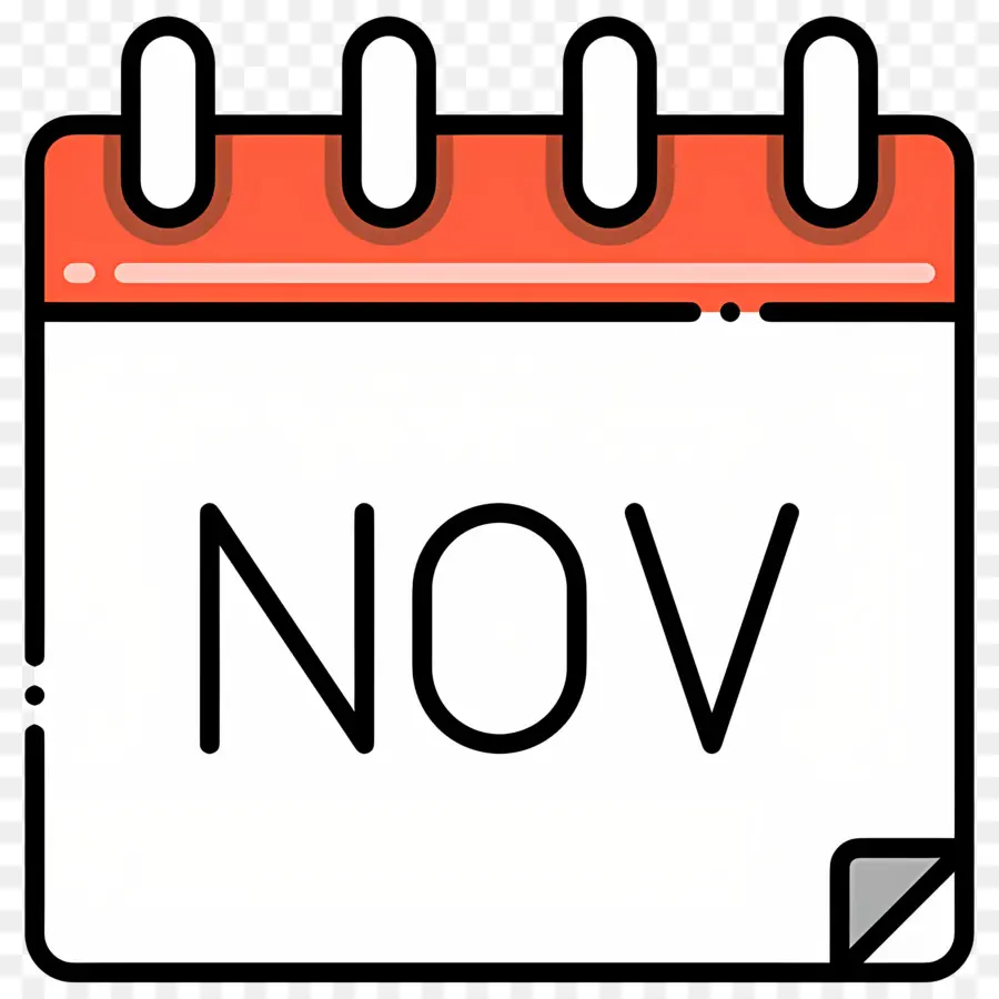 November，Kalender November PNG