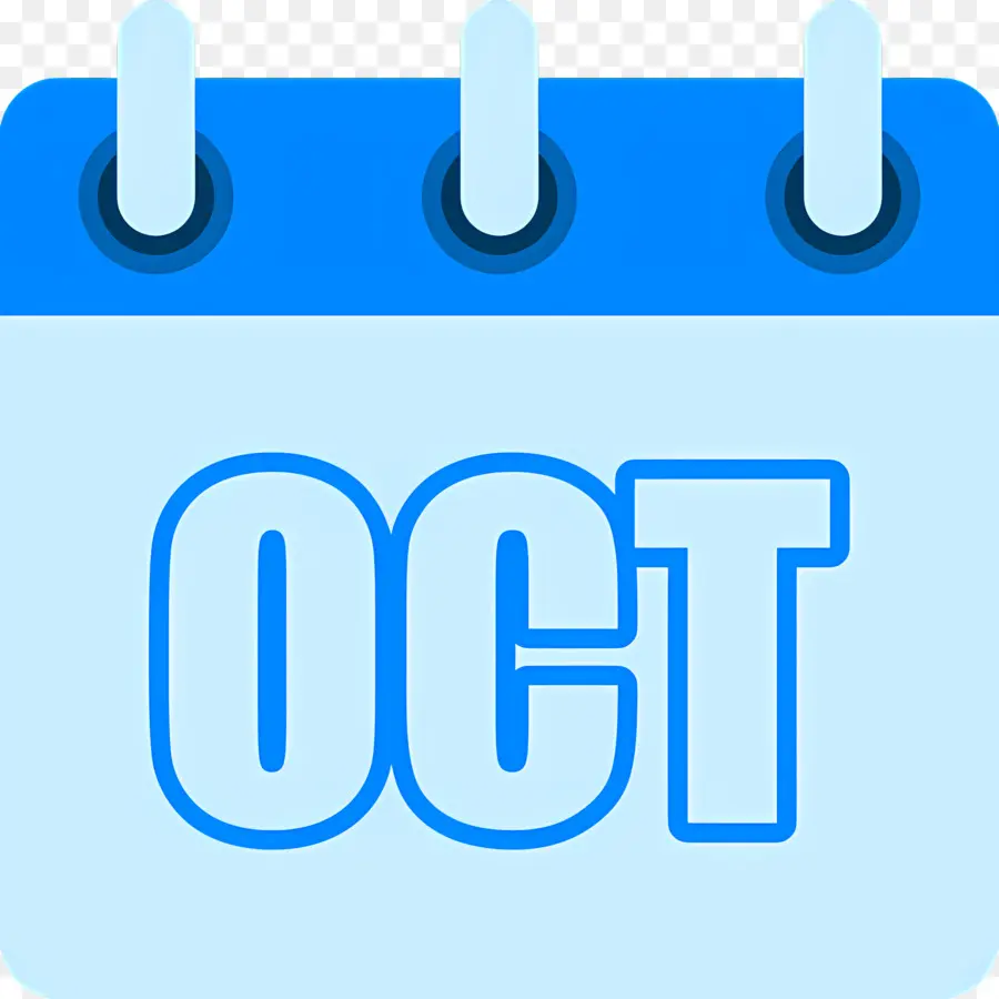 Oktober，Kalender Oktober PNG