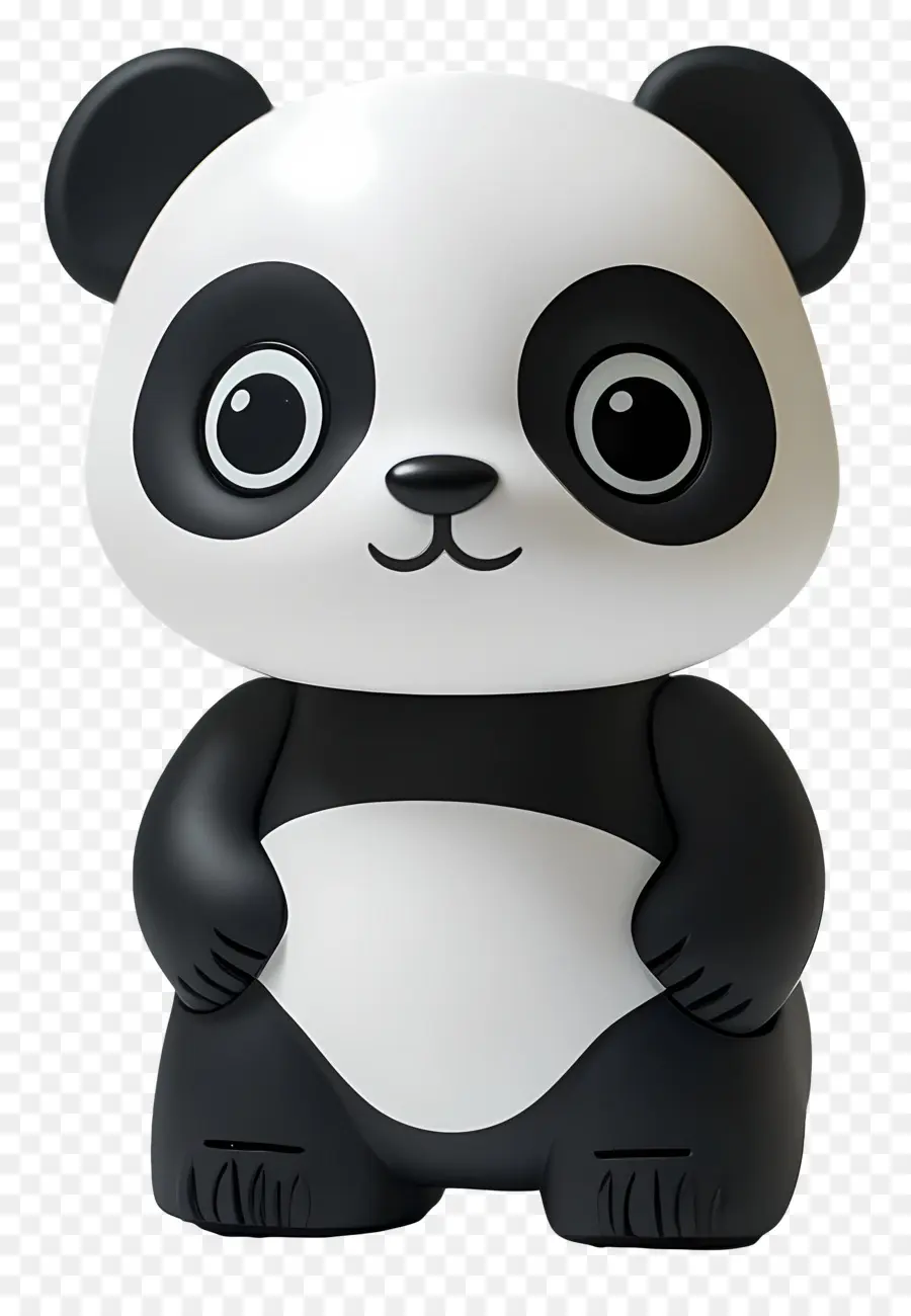 Beruang Panda，Patung Panda PNG