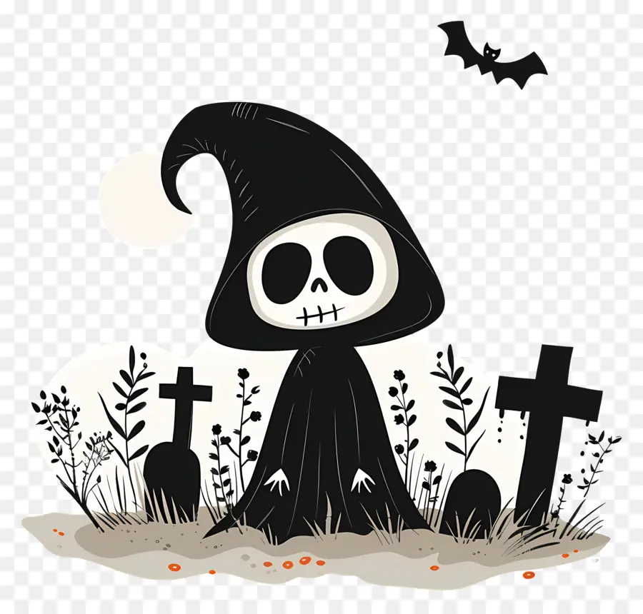 Malaikat Maut Halloween，Malaikat Maut Yang Lucu PNG