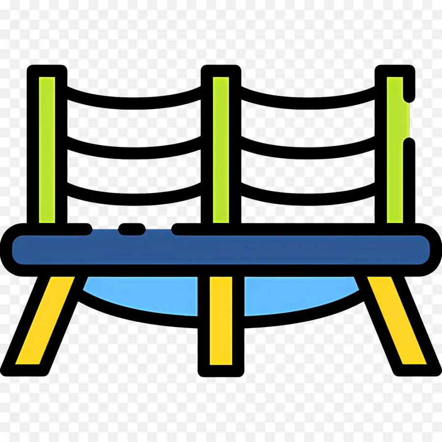 Trampolin，Melompat PNG