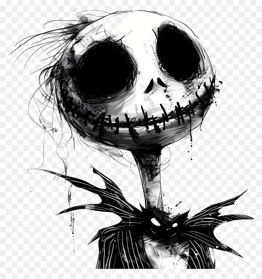 Jack Skellington，Karakter Kerangka PNG