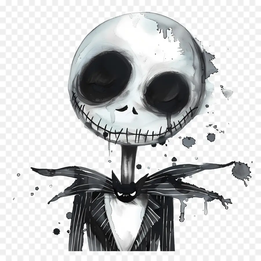 Jack Skellington，Karakter Kerangka PNG