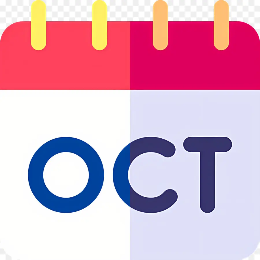 Oktober，Kalender Oktober PNG