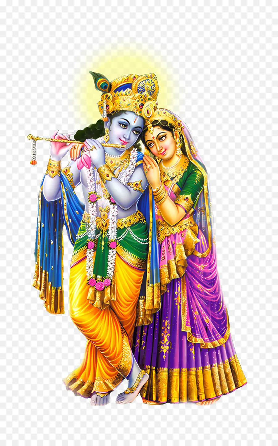 Radha Krishna，Dewa Hindu PNG