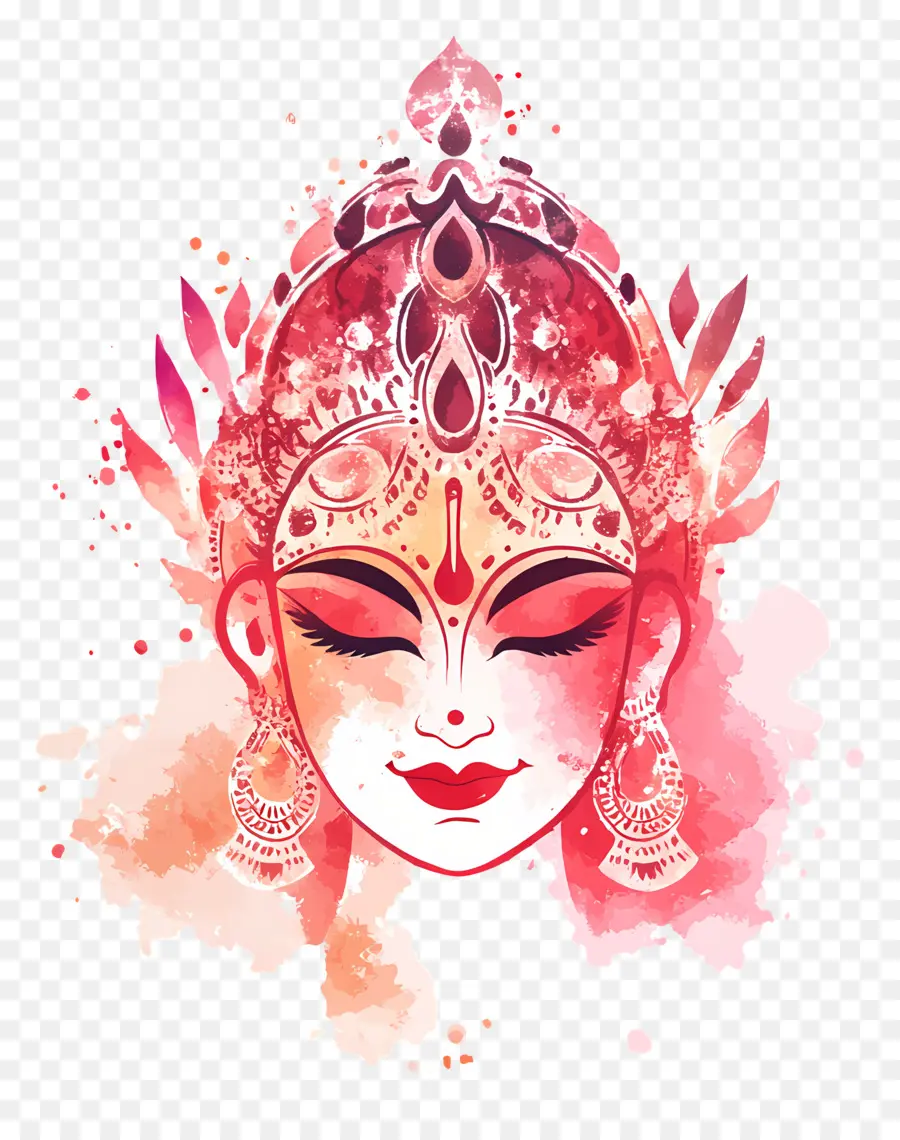 Dewi India，Wajah Dekoratif PNG