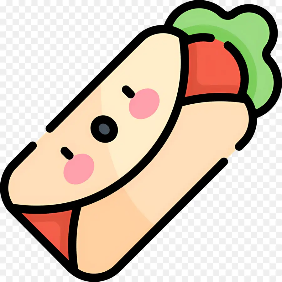 Burrito，Selada PNG