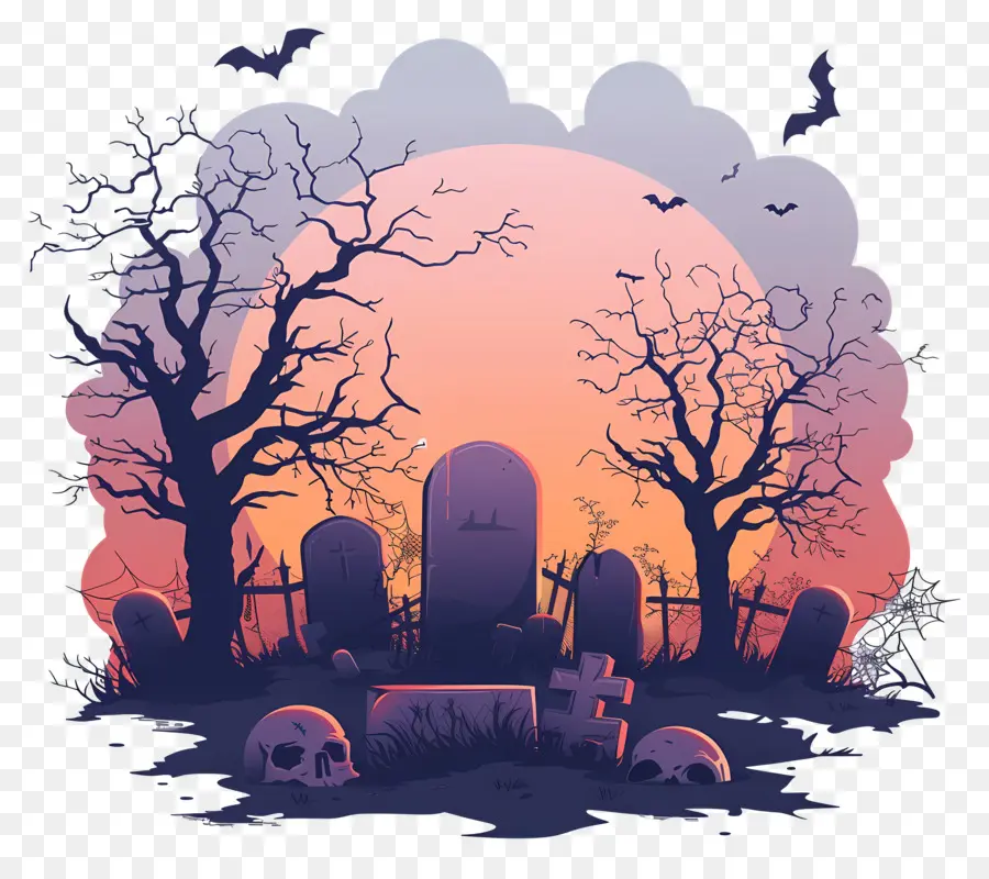 Kuburan Halloween，Makam PNG