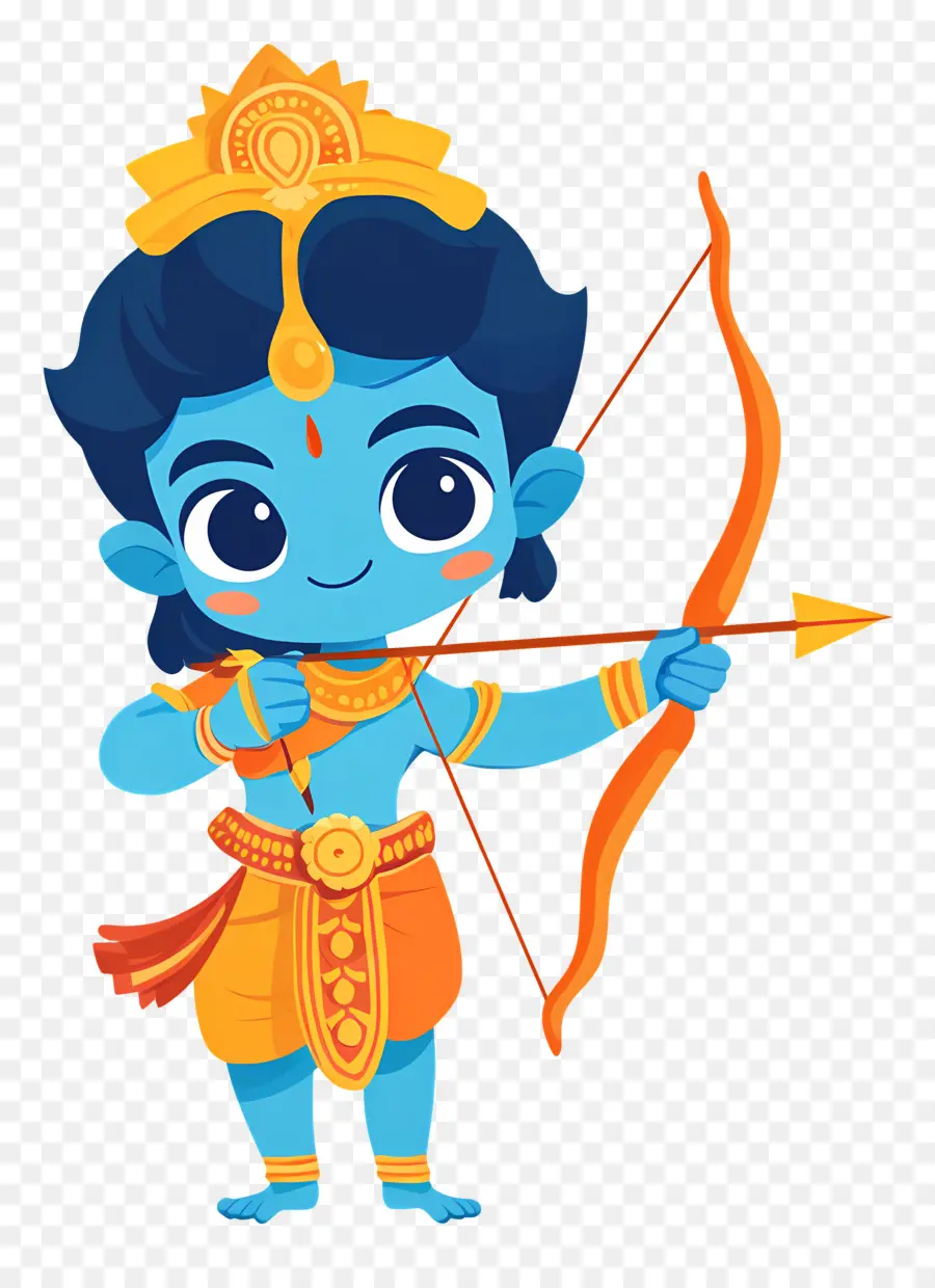 Dussehra，Prajurit Biru PNG