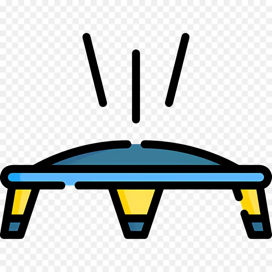 Trampolin，Melompat PNG