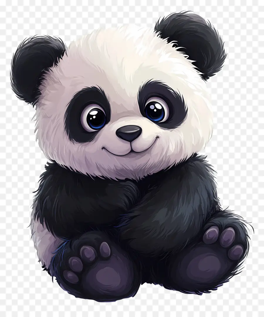 Beruang Panda，Panda Yang Lucu PNG