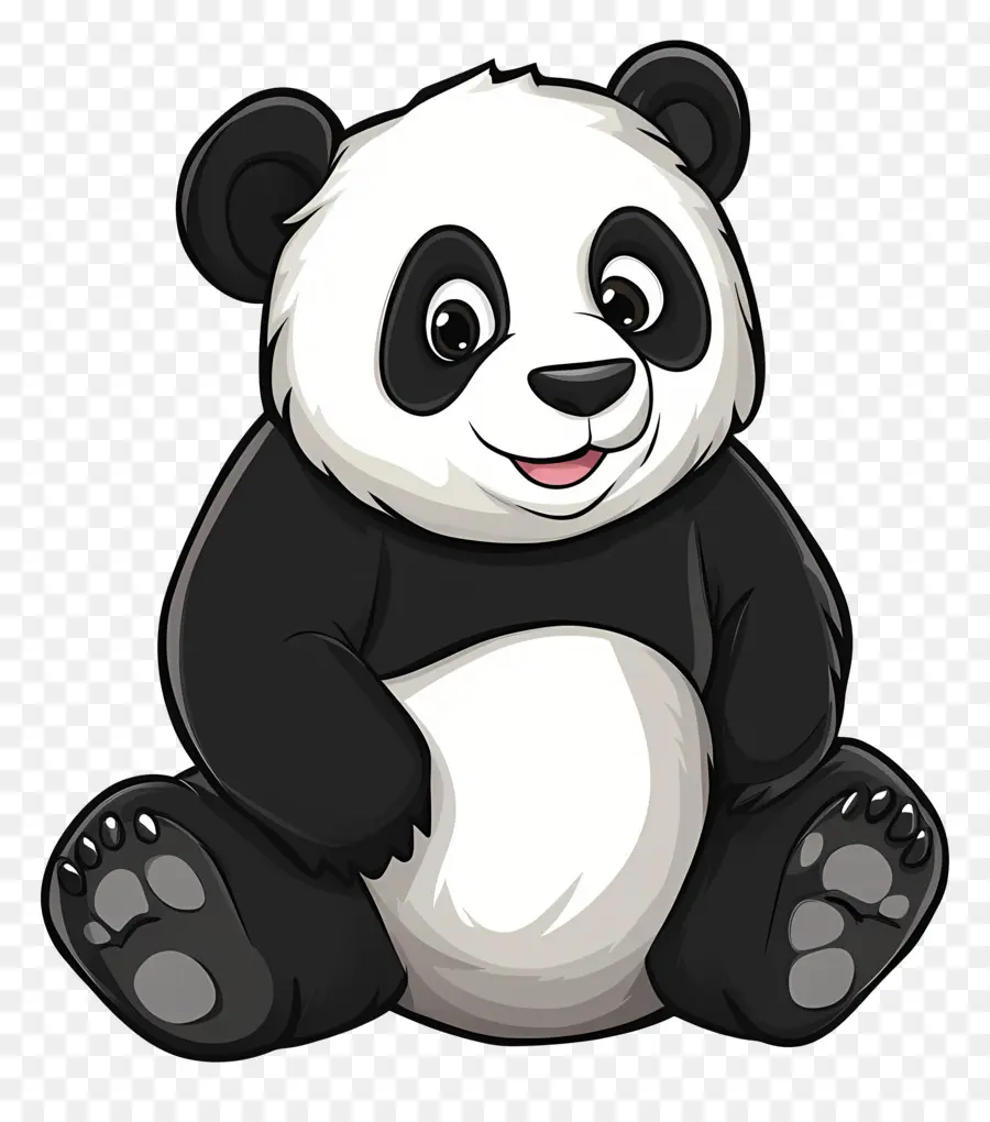 Beruang Panda，Panda PNG