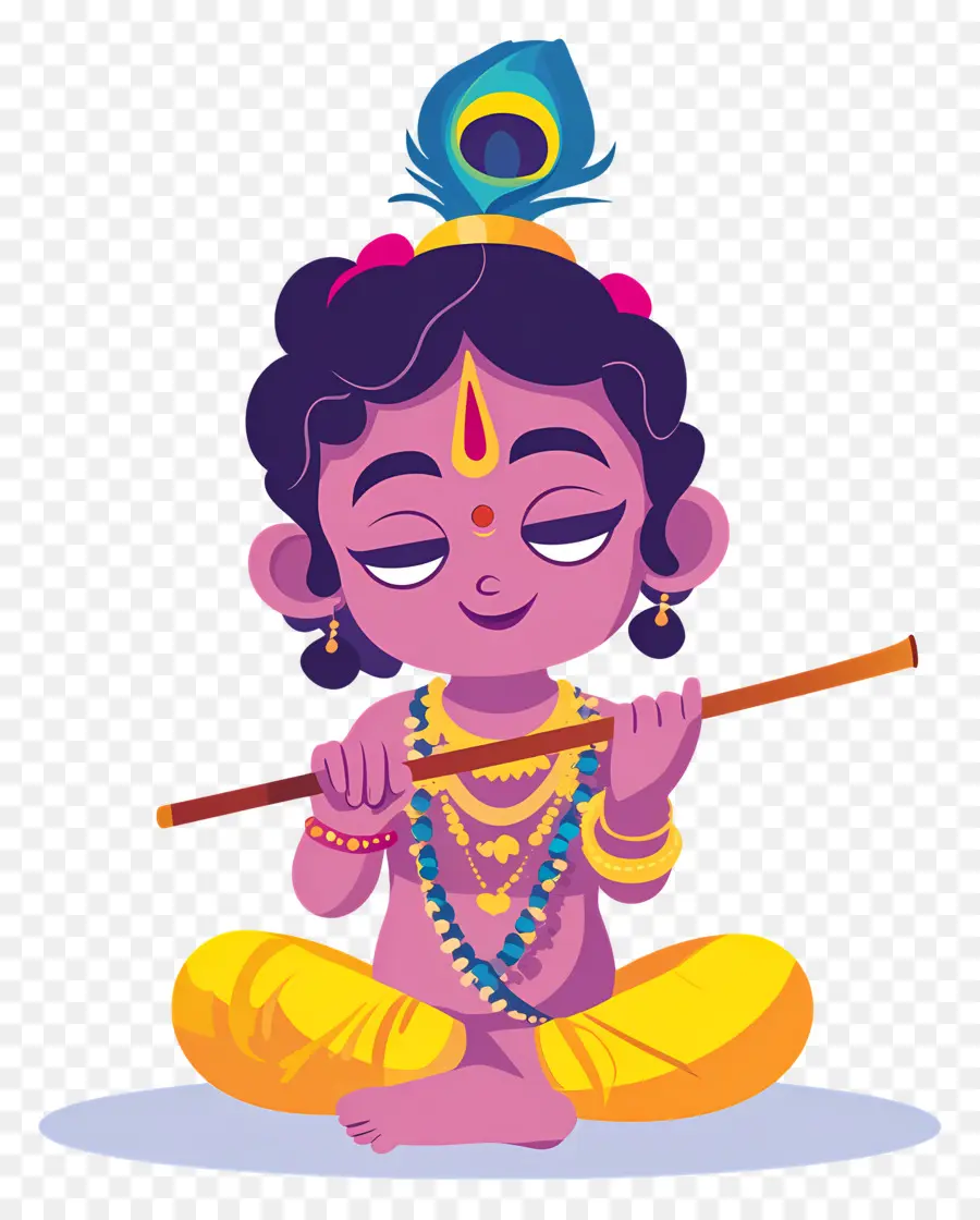 Krishna Janmashtami，Kresna Kecil PNG