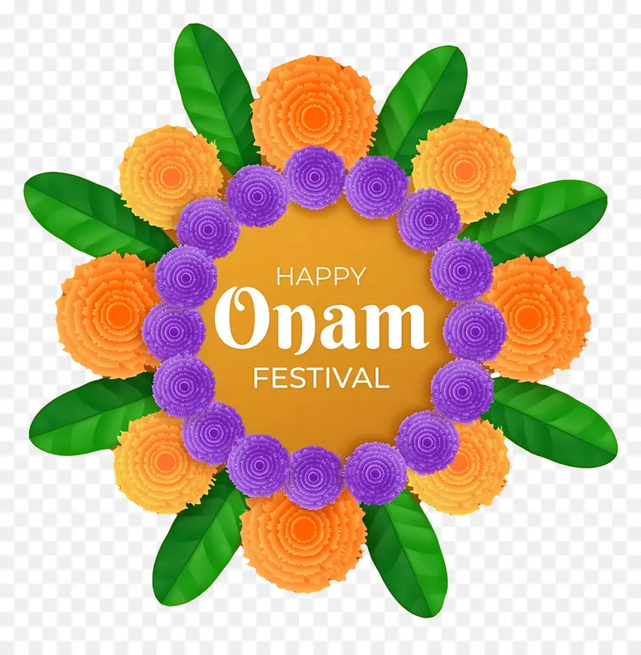 Selamat Onam，Dekorasi Festival Onam PNG