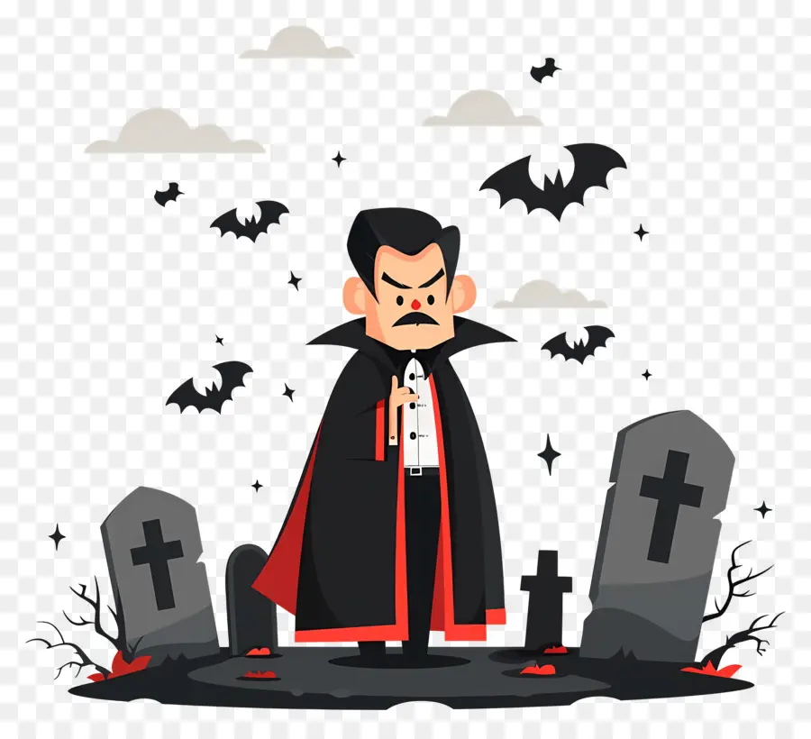 Drakula Halloween，Vampir PNG