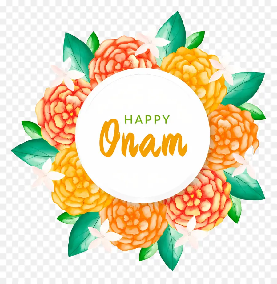 Selamat Onam，Dekorasi Festival Onam PNG