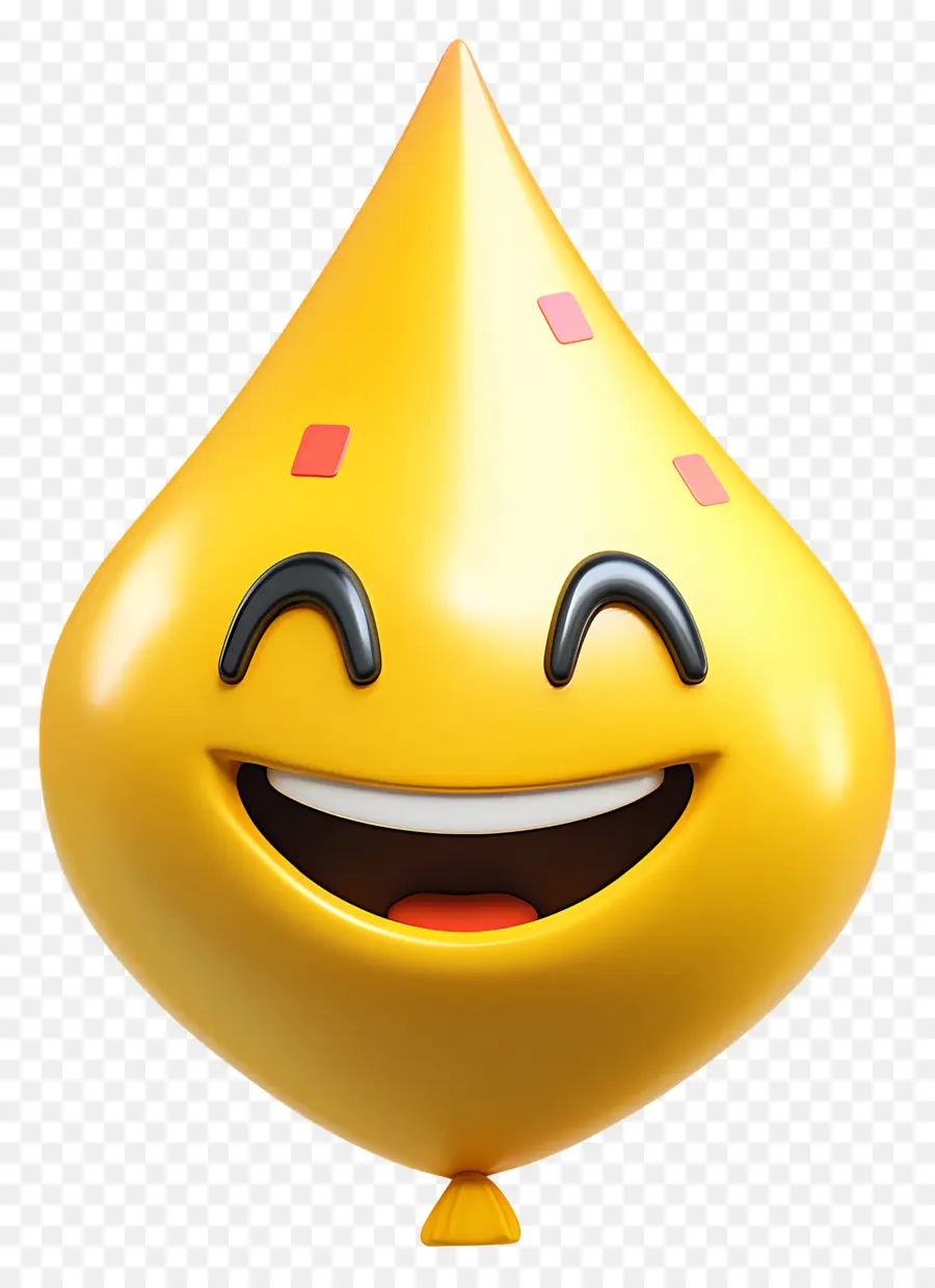 Emoji Ulang Tahun，Emoji Tersenyum PNG