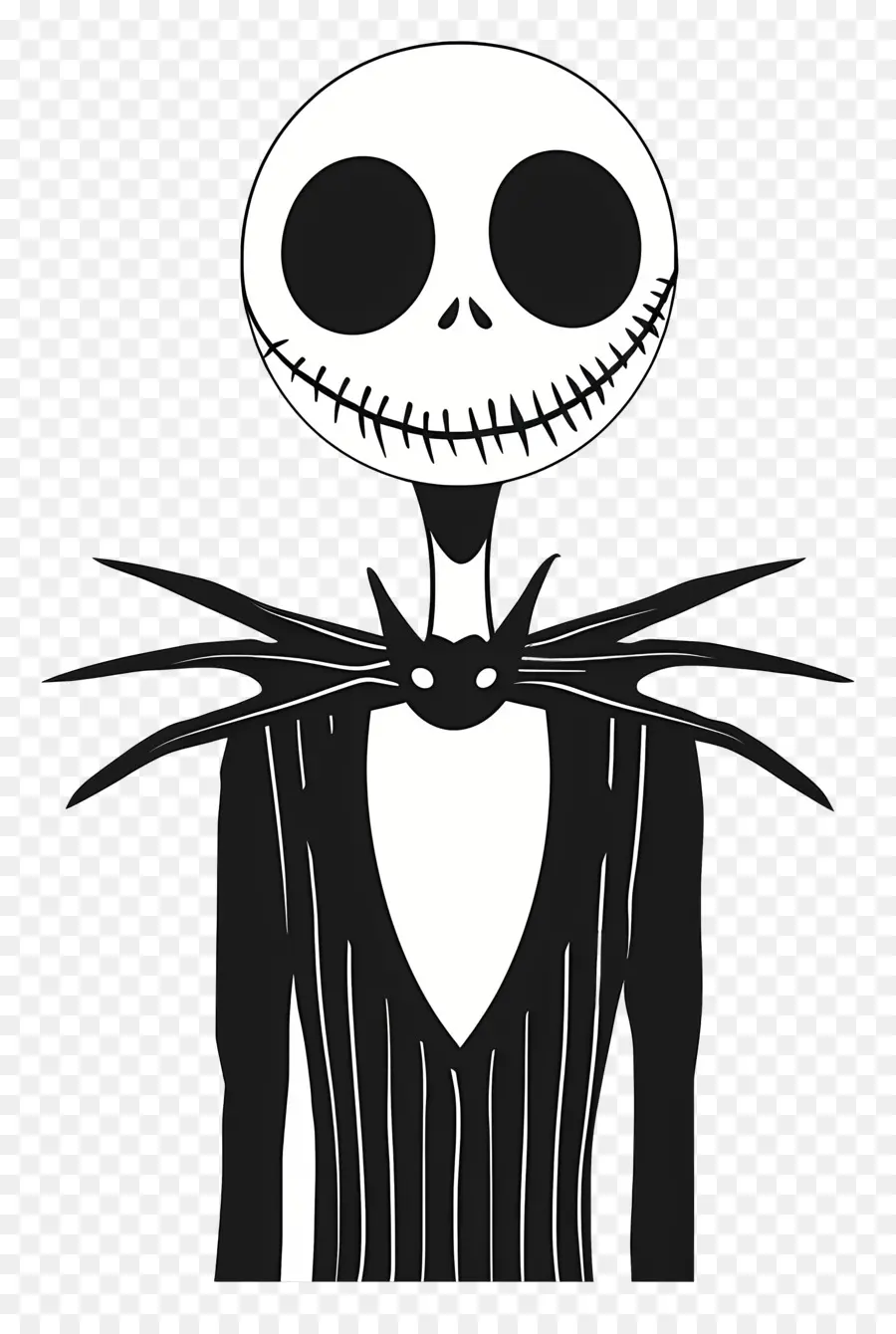 Jack Skellington，Karakter Kerangka PNG