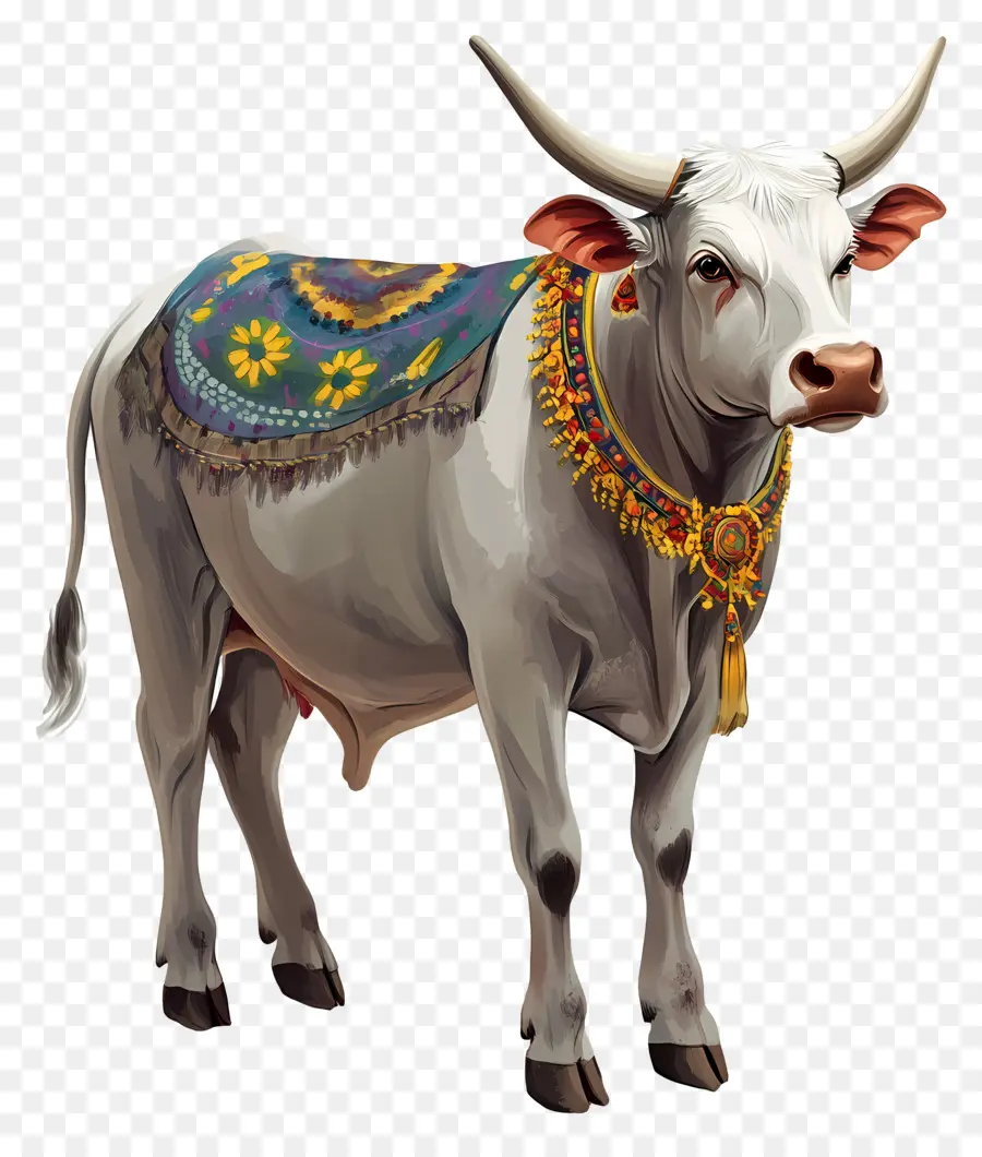 Sapi Pongal，Sapi Hias PNG