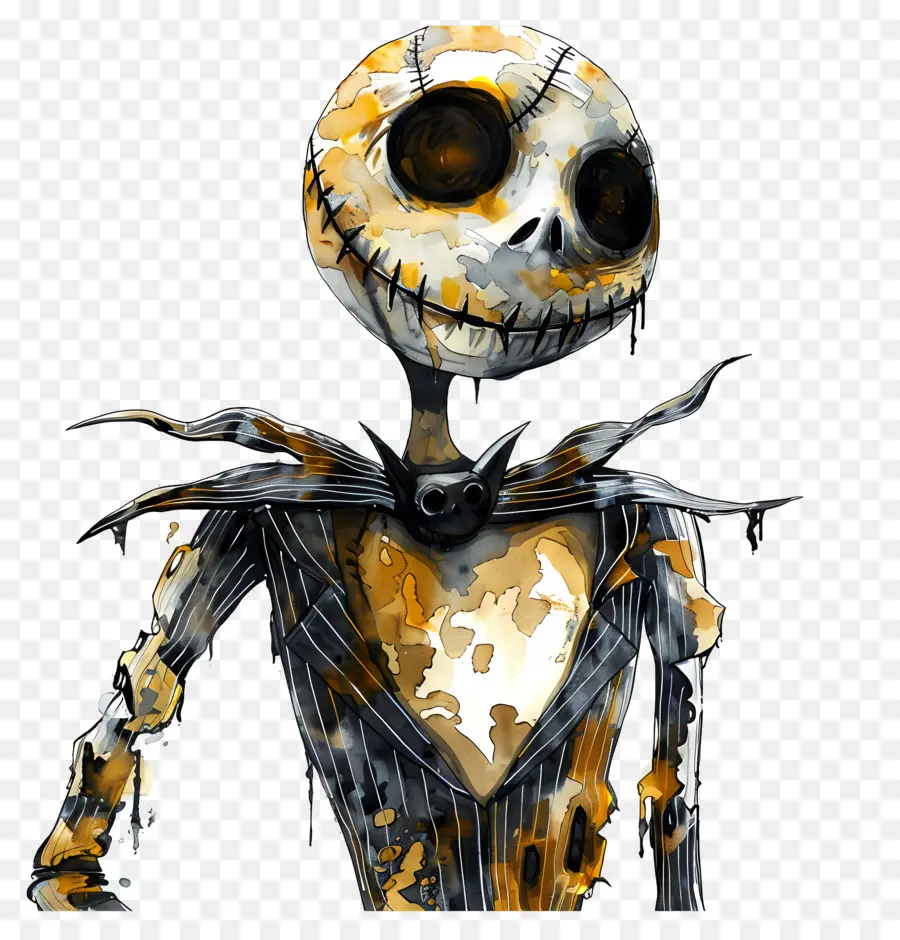 Jack Skellington，Kerangka PNG