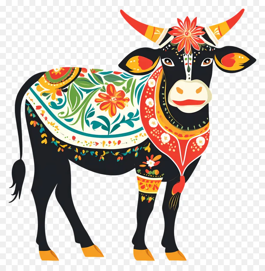 Sapi Pongal，Sapi Hias PNG