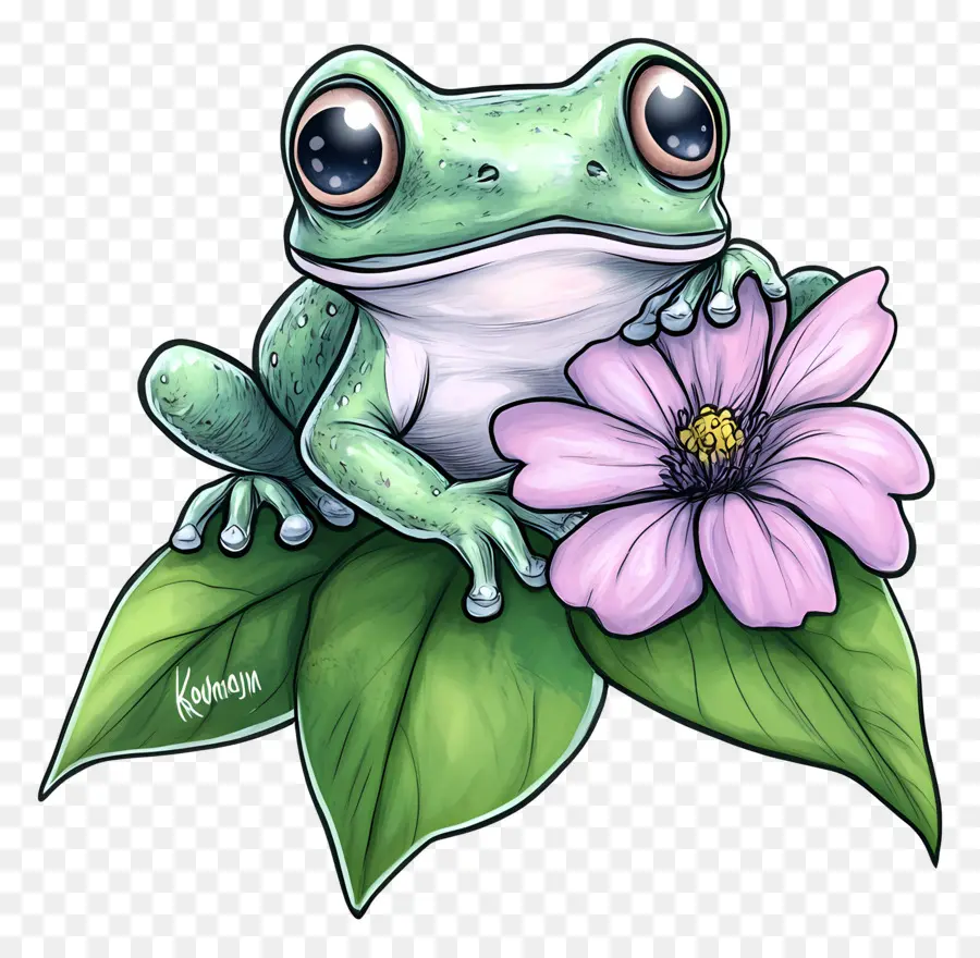 Katak Kawaii，Katak PNG