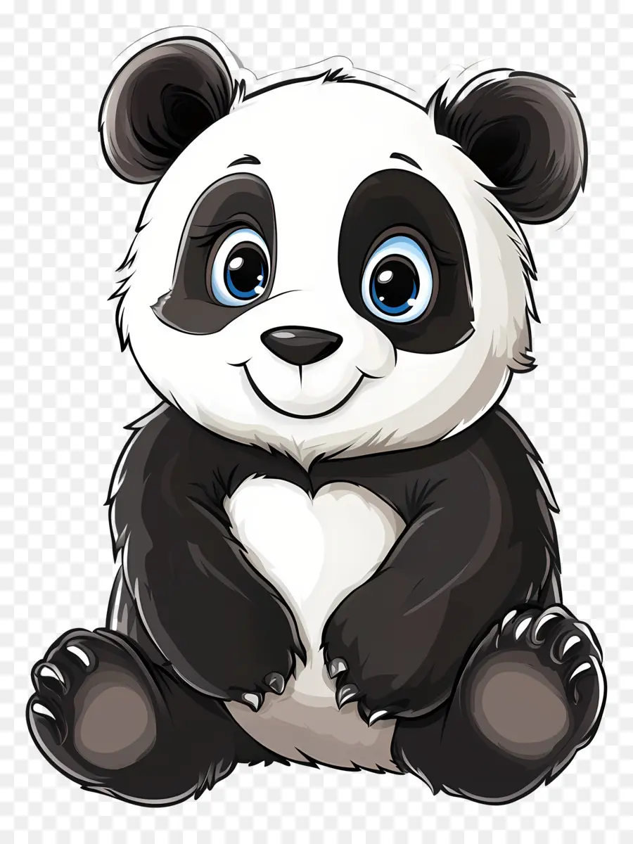 Beruang Panda，Panda PNG