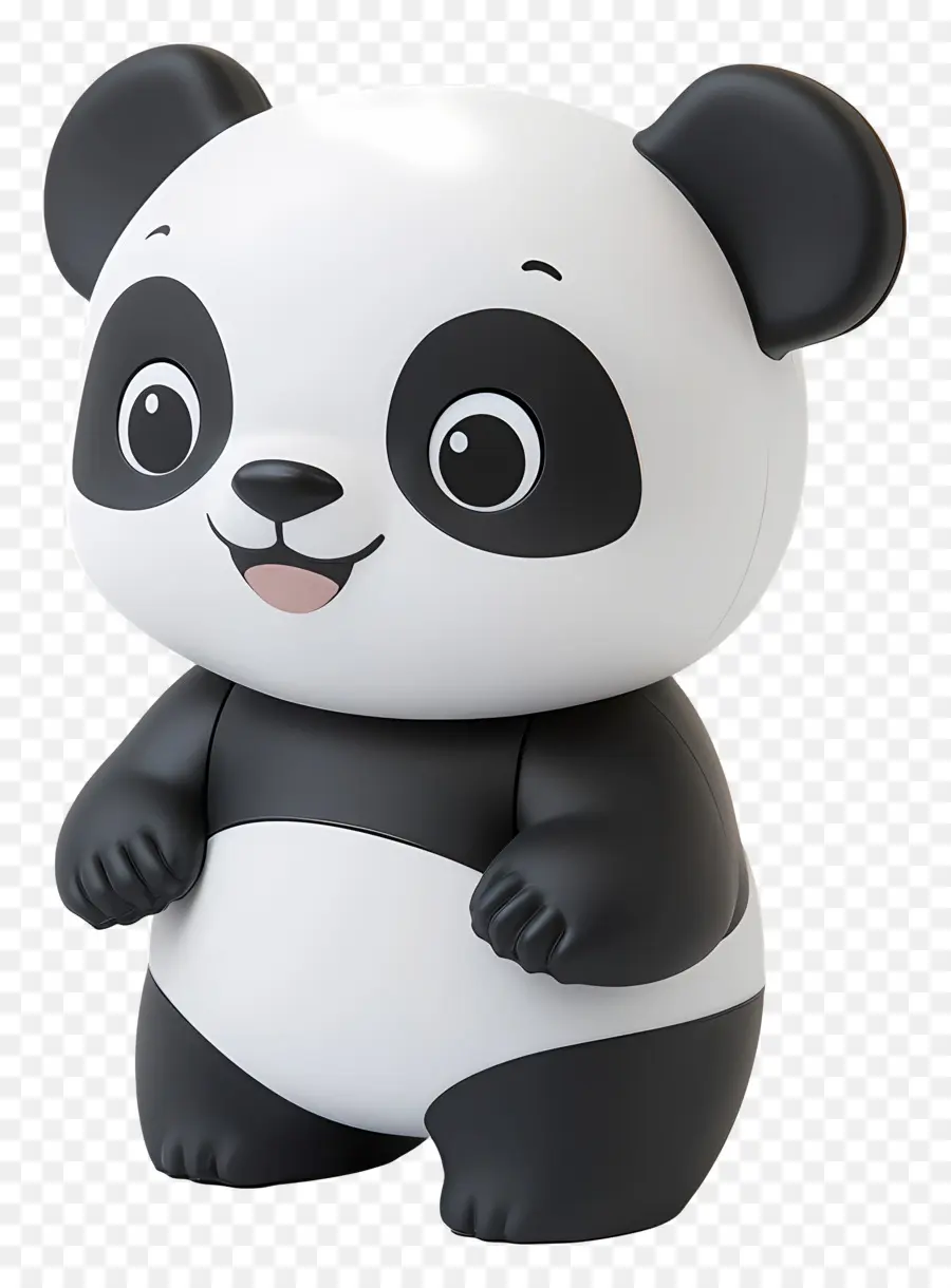 Beruang Panda，Patung Panda PNG