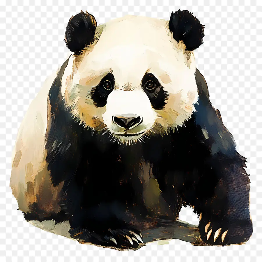 Beruang Panda，Panda Yang Lucu PNG