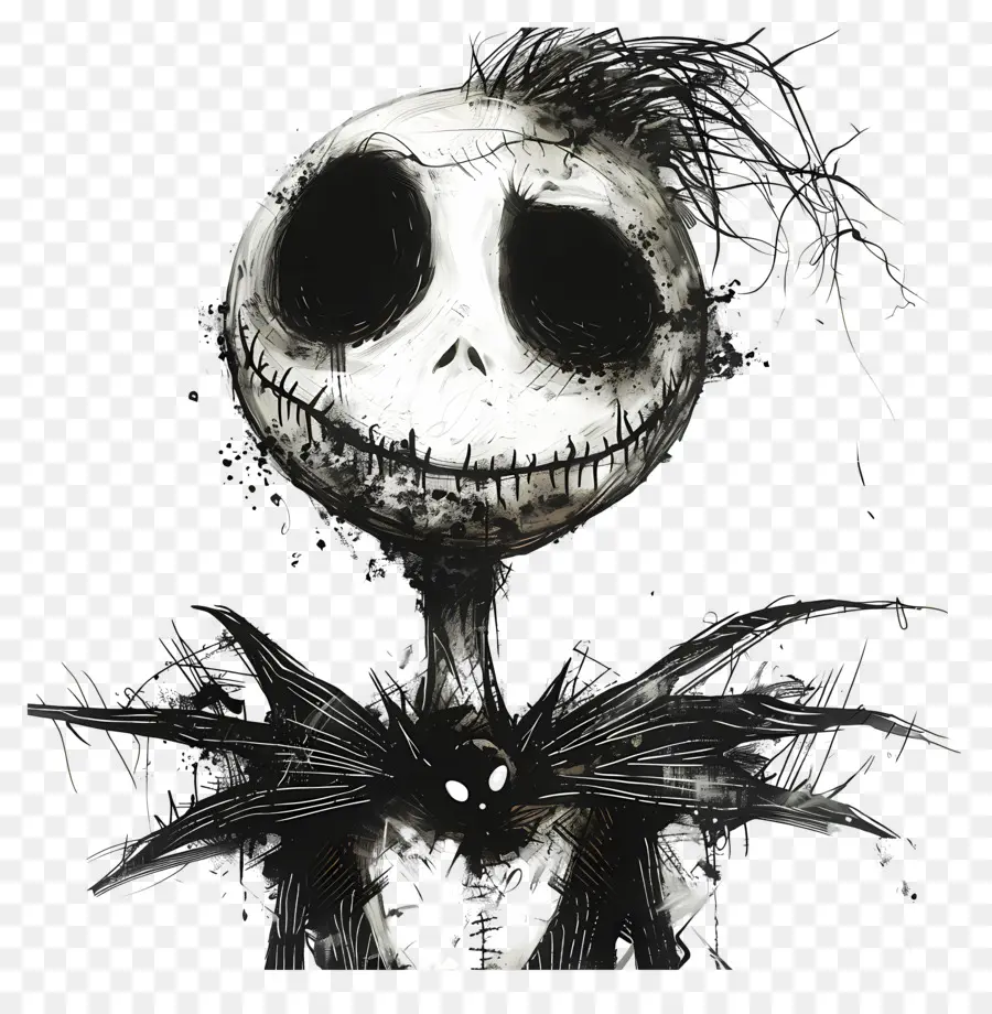 Jack Skellington，Karakter Kerangka PNG