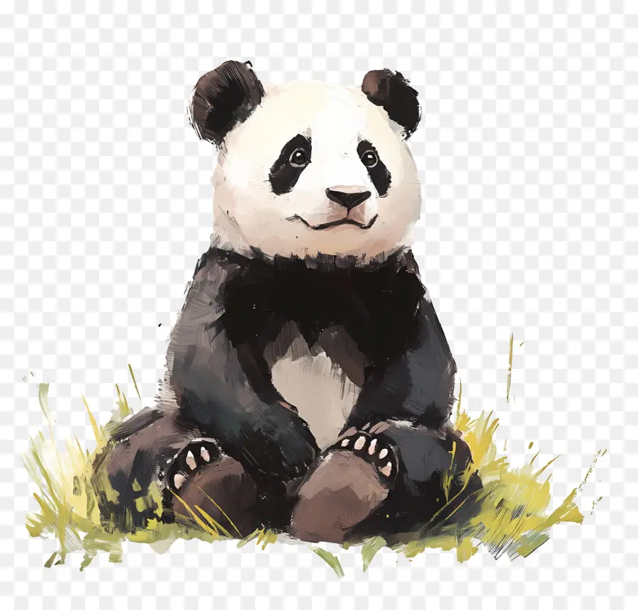 Beruang Panda，Panda PNG