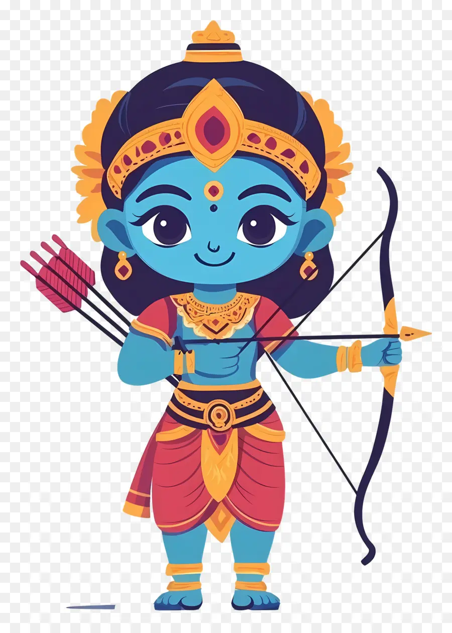 Dussehra，Prajurit Biru PNG