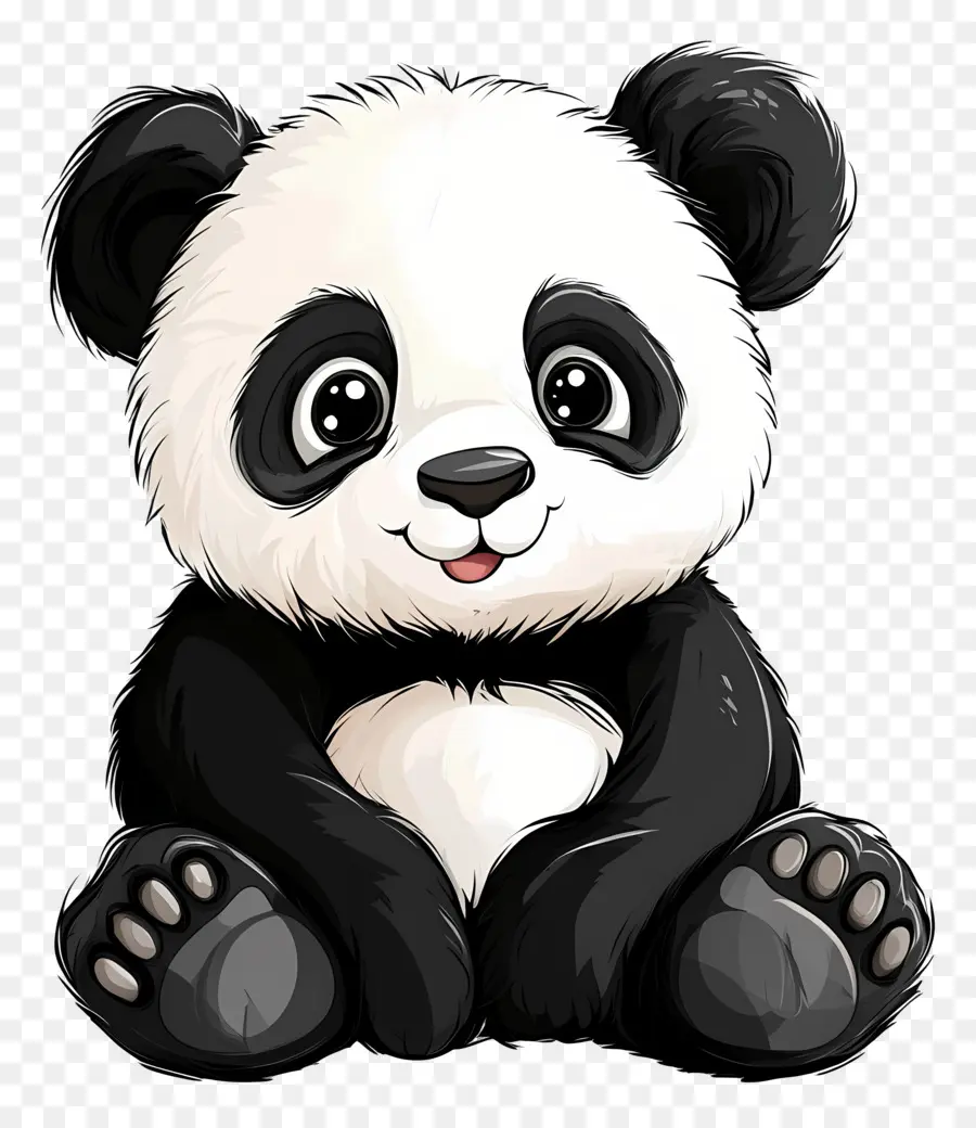 Beruang Panda，Panda PNG