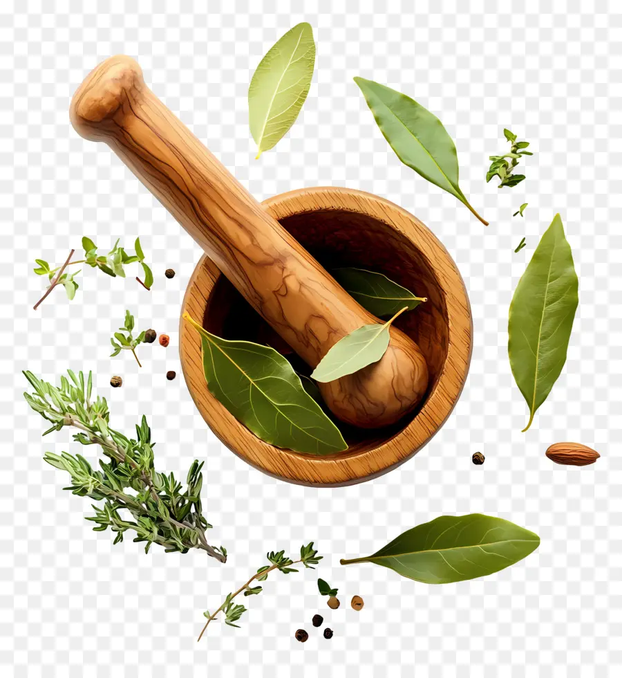 Ayurveda，Mortar Dan Alu PNG