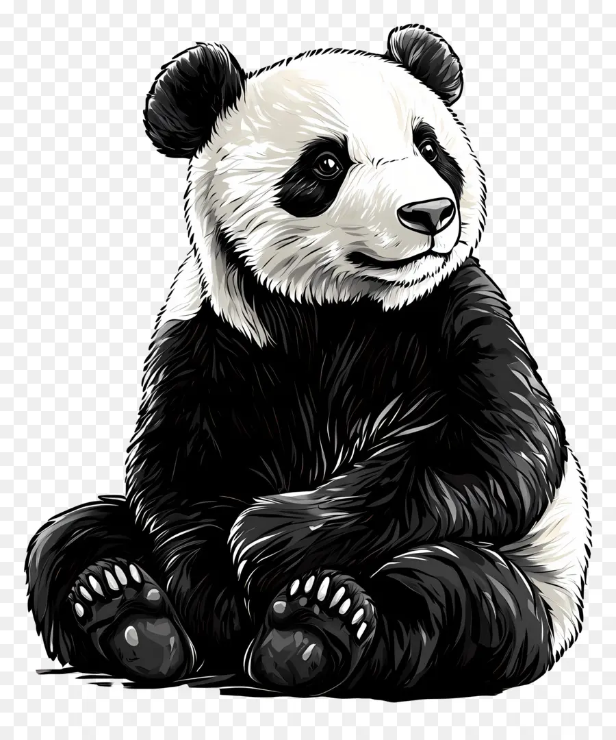 Beruang Panda，Panda PNG