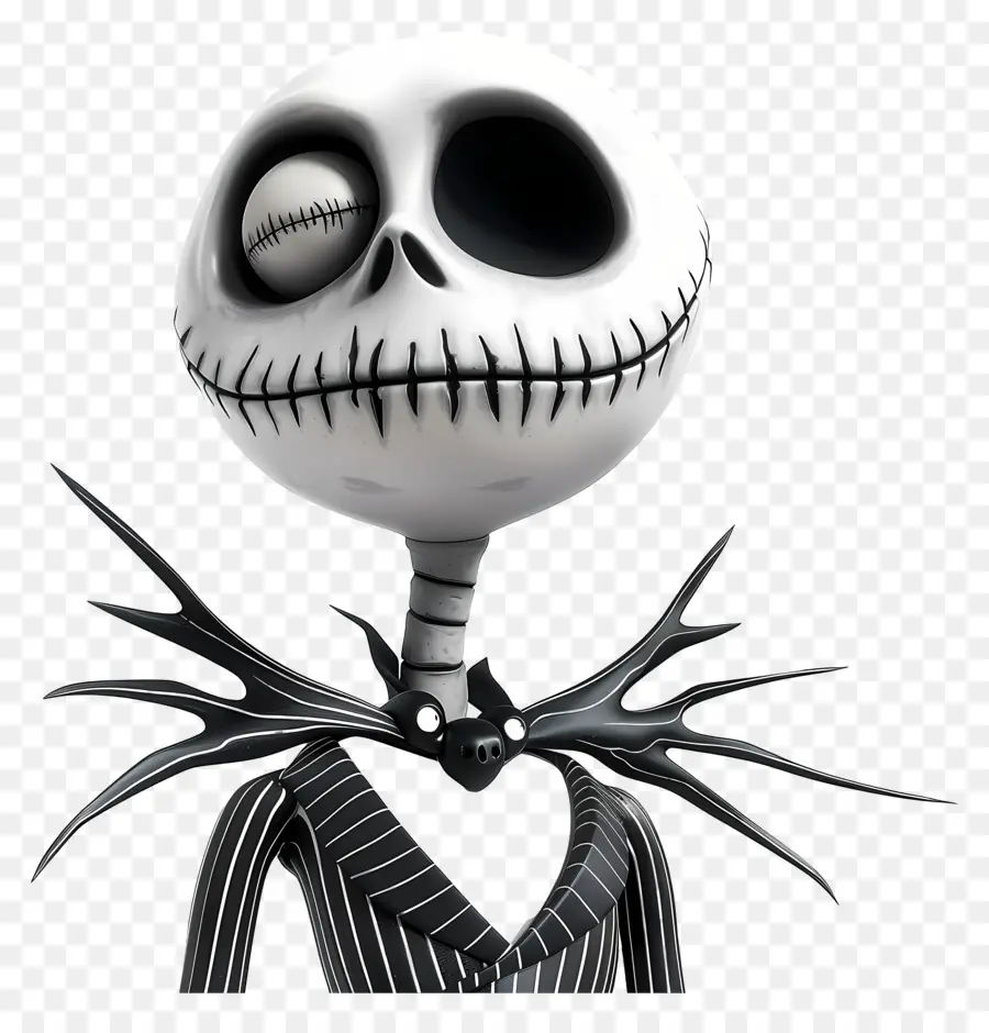 Jack Skellington，Karakter Kerangka PNG