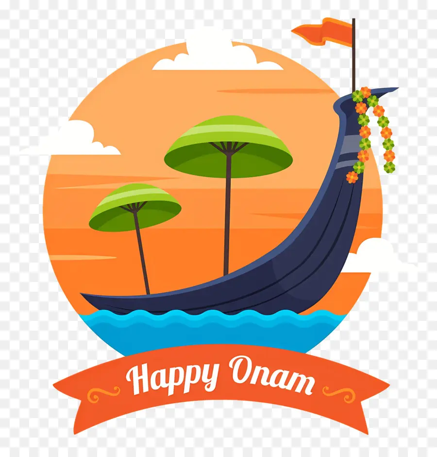 Selamat Onam，Perahu Onam PNG