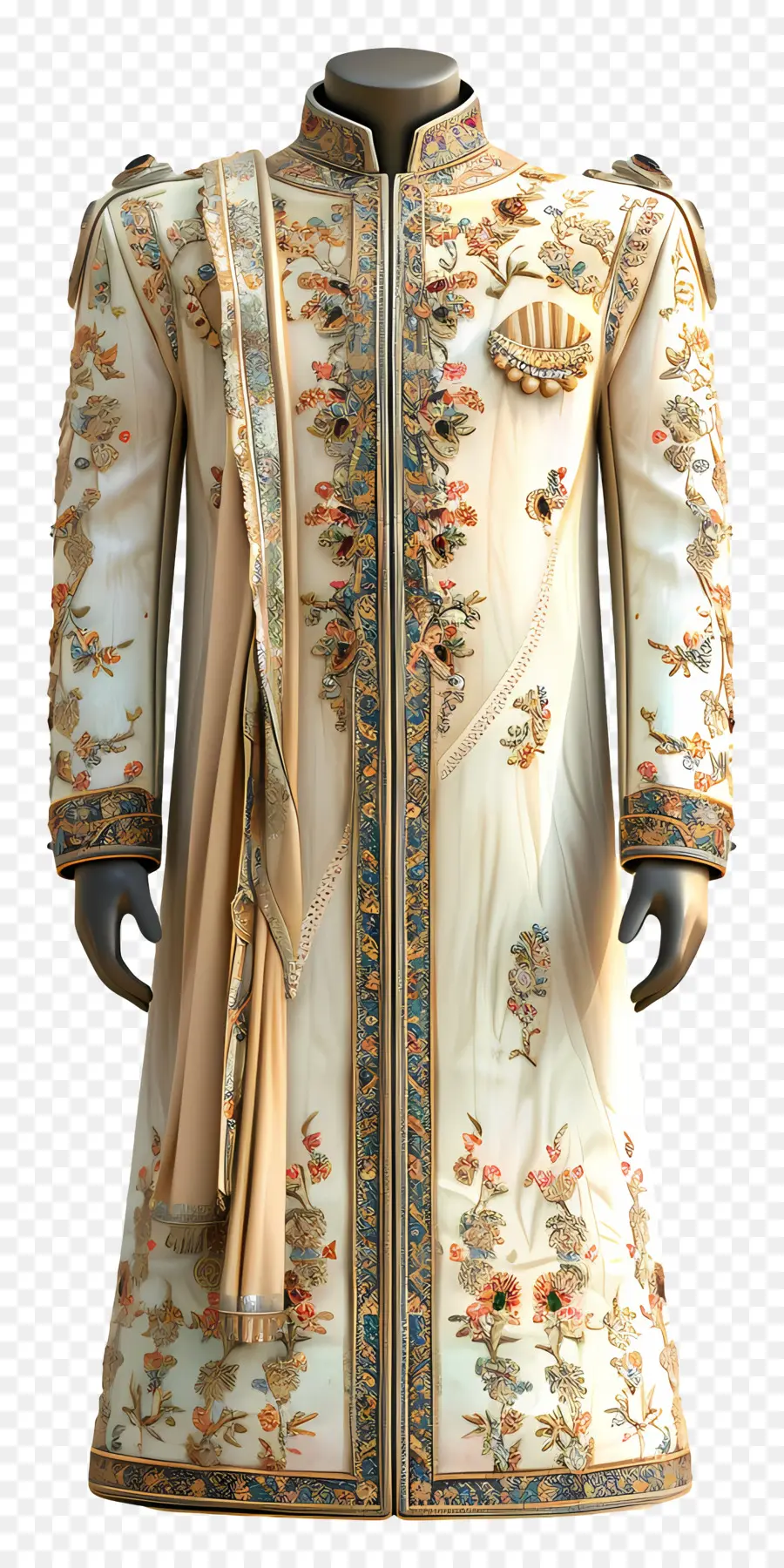 Pakaian Formal India，Sherwani PNG