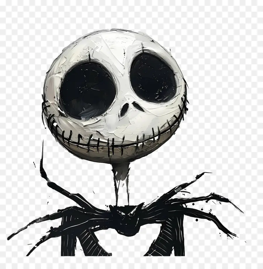 Jack Skellington，Karakter Kerangka PNG