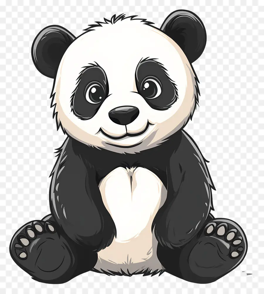 Beruang Panda，Panda PNG