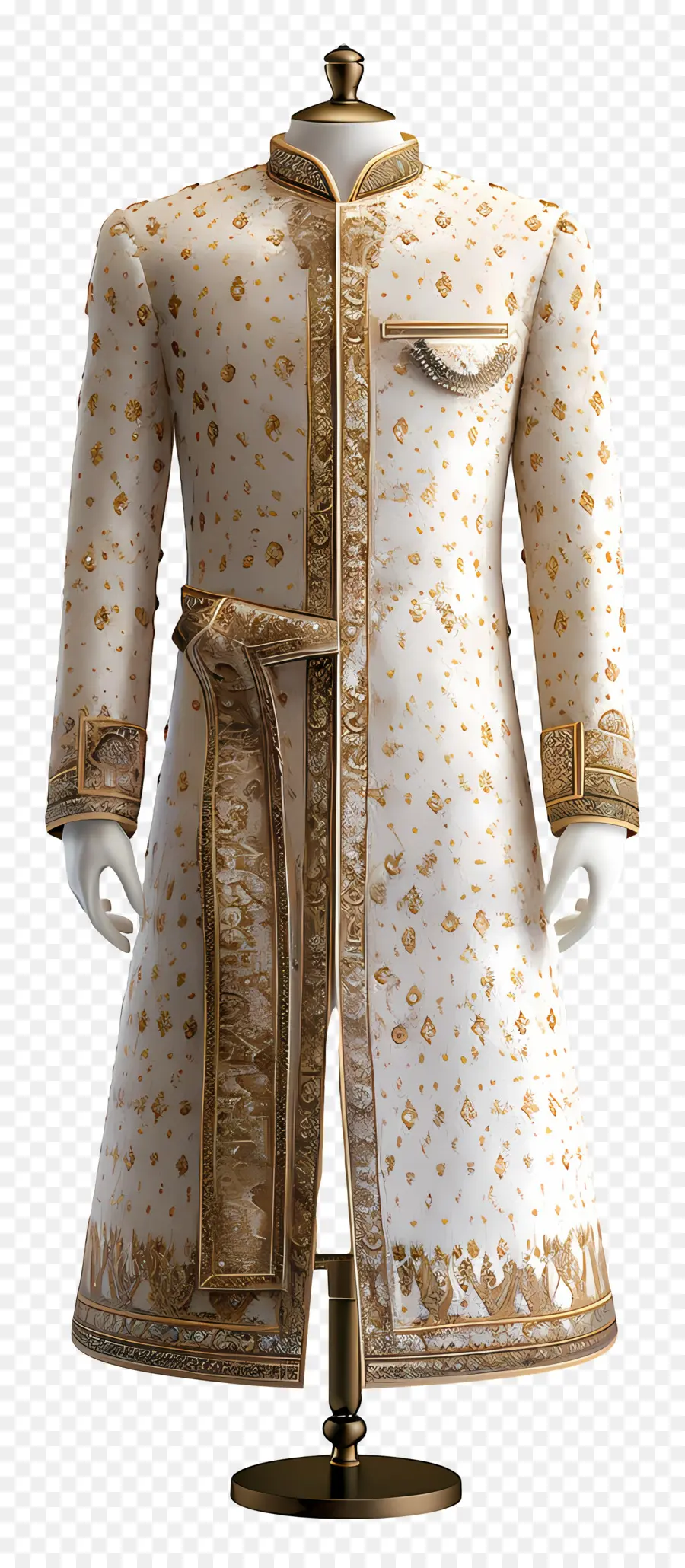 Pakaian Formal India，Sherwani PNG