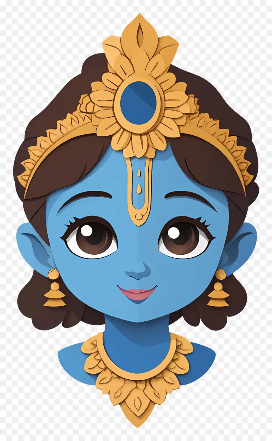 Sayang Krishna，Dewi Biru PNG