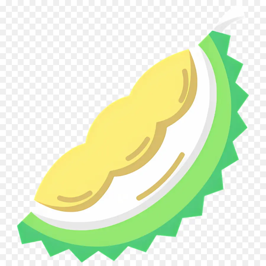 Durian，Irisan Durian PNG