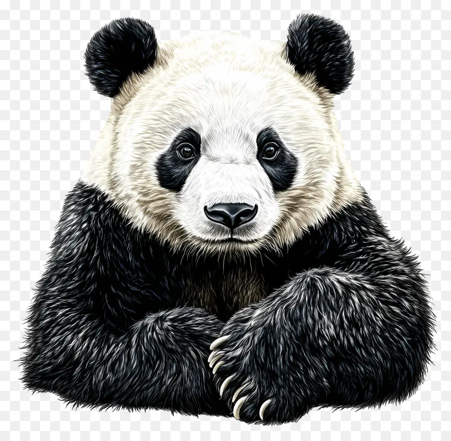 Beruang Panda，Panda PNG