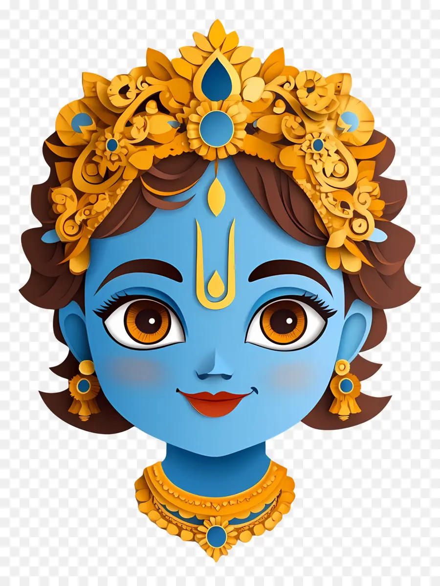 Sayang Krishna，Dewi Biru PNG