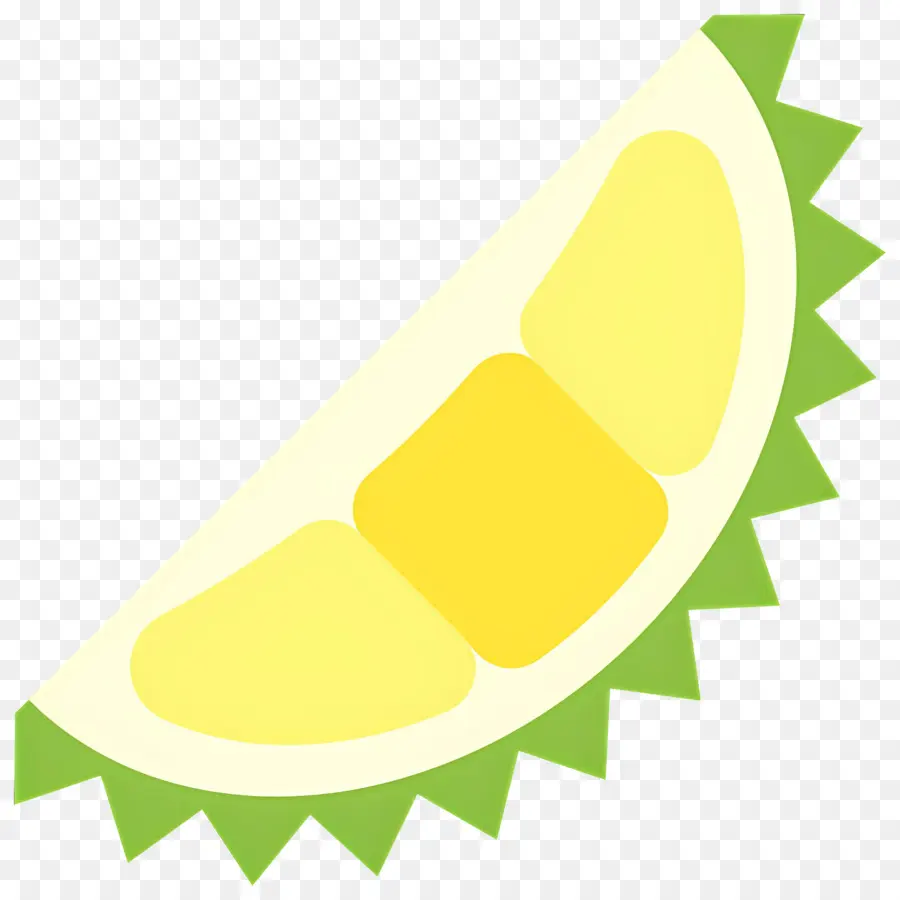 Durian，Irisan Durian PNG