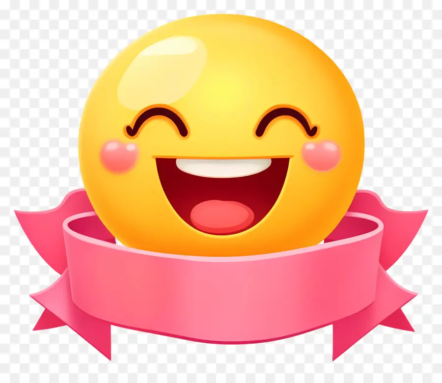 Emoji Ulang Tahun，Wajah Tersenyum PNG