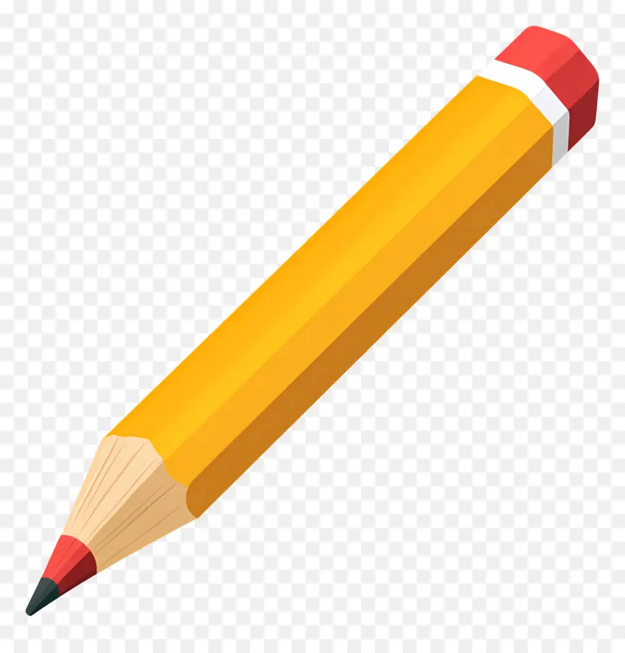 Pensil Kuning，Menulis PNG