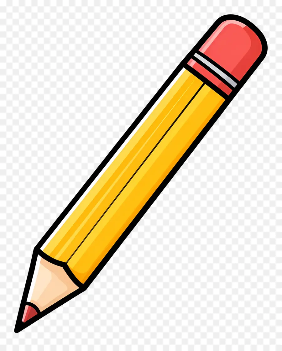 Pensil Kuning，Pensil PNG